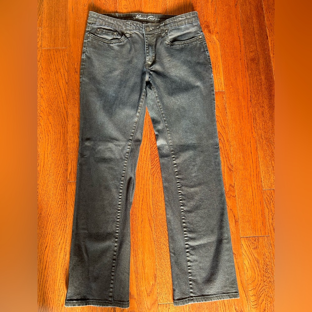 Kenneth Cole New York Jeans Mens 30X30 Bootcut Stretch Denim Casual